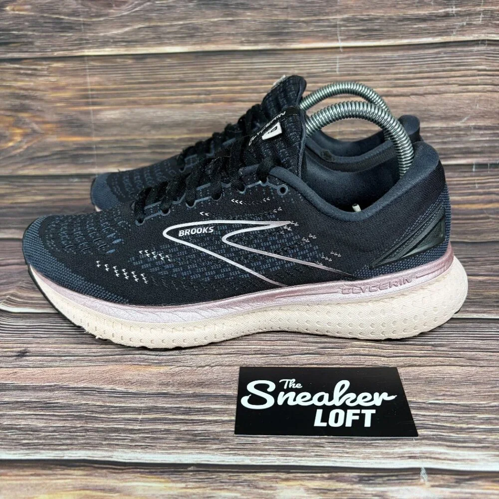 Brooks Glycerin 19 Women's‎ Blue Pink Athletic Running Shoes